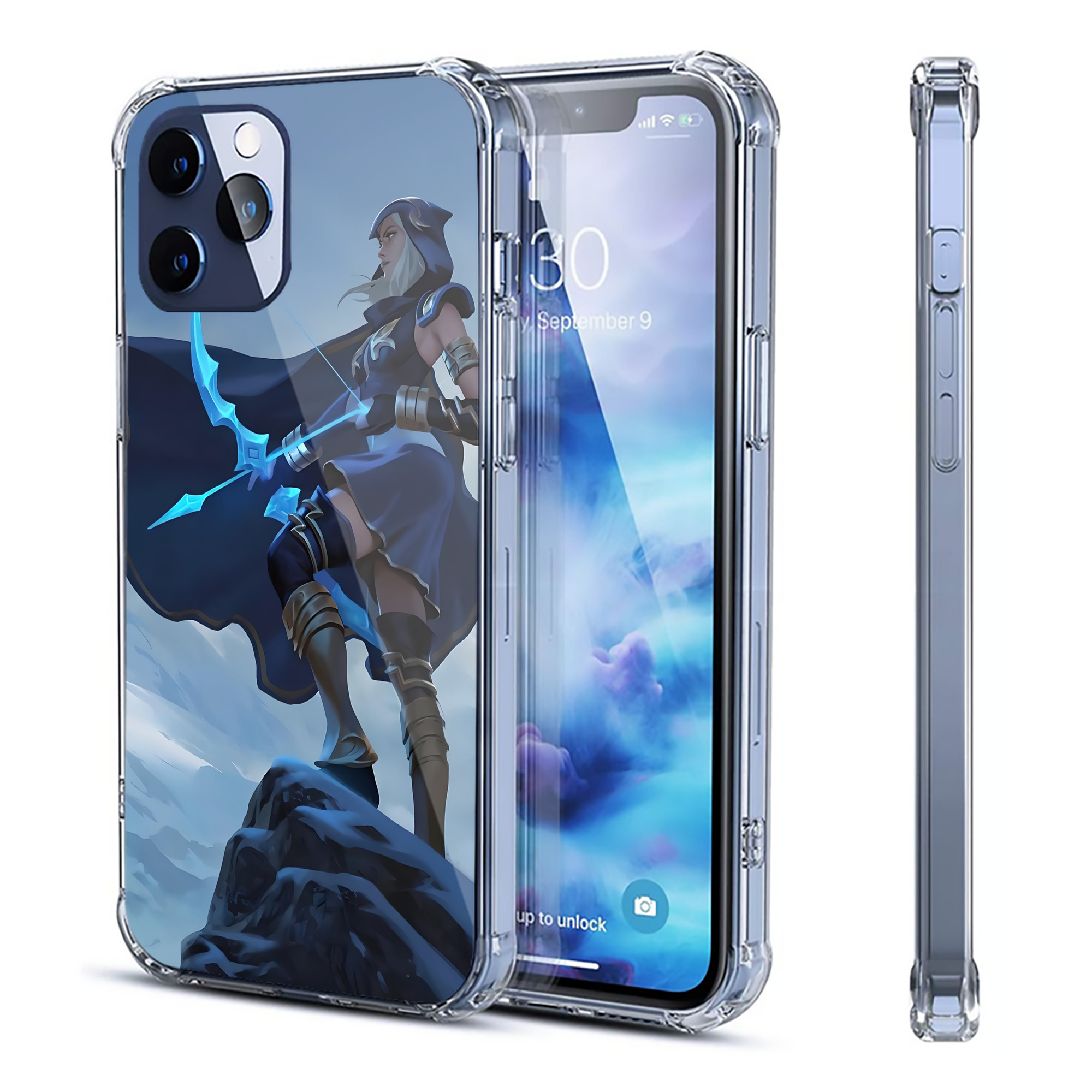 リーグ・オブ・レジェンド League of Legends LOL 【iPhone 12シリーズ対応】透明スマホケース（クリアソフトケース）